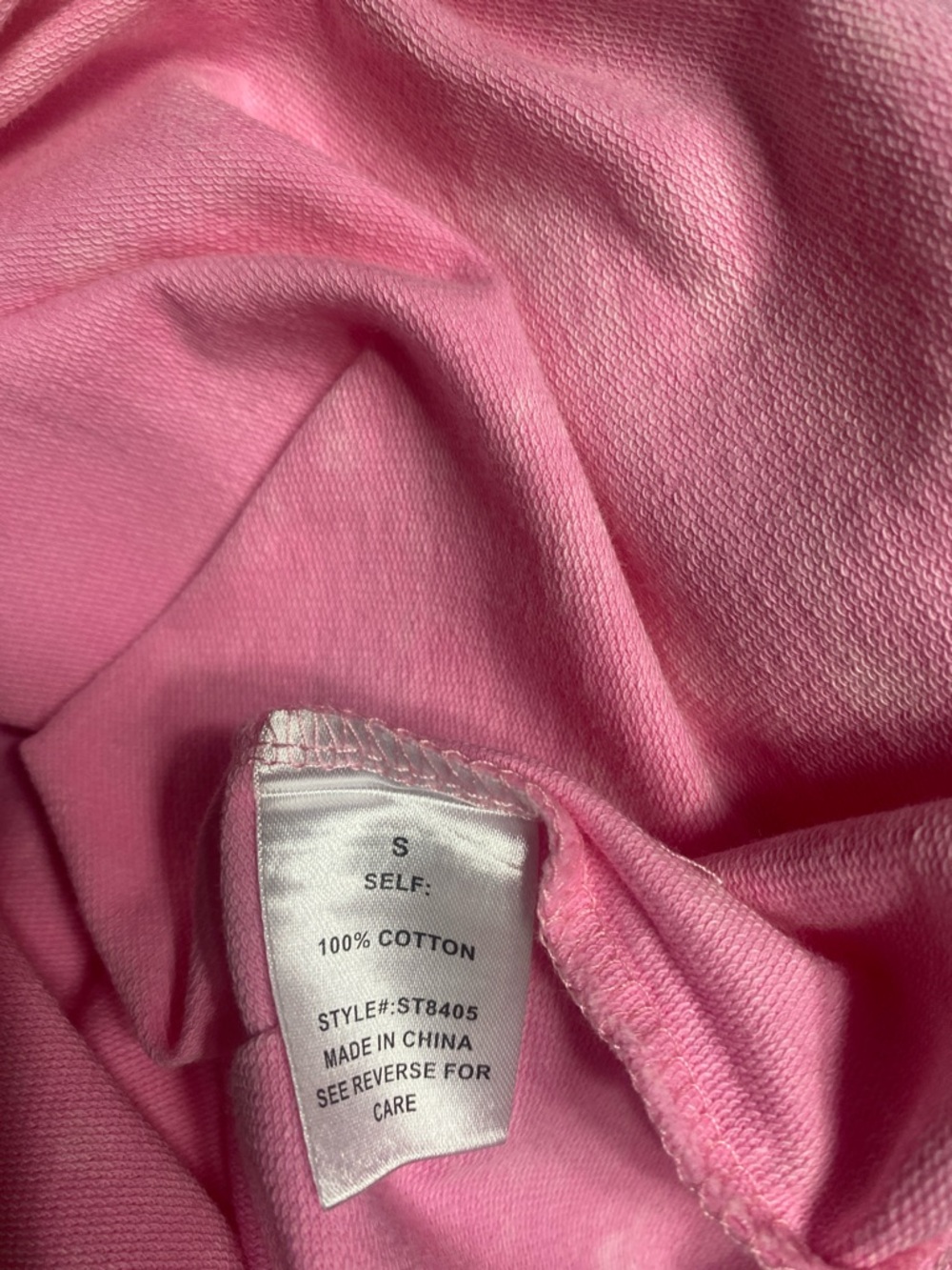 Sage & Fly Pink Floral Appliqué Crewneck Top - Picture 8 of 9